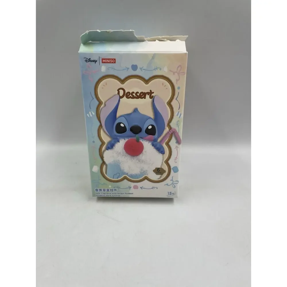 Miniso x Disney Food Stitch Dessert Vinyl Plush Pendant - Donut
